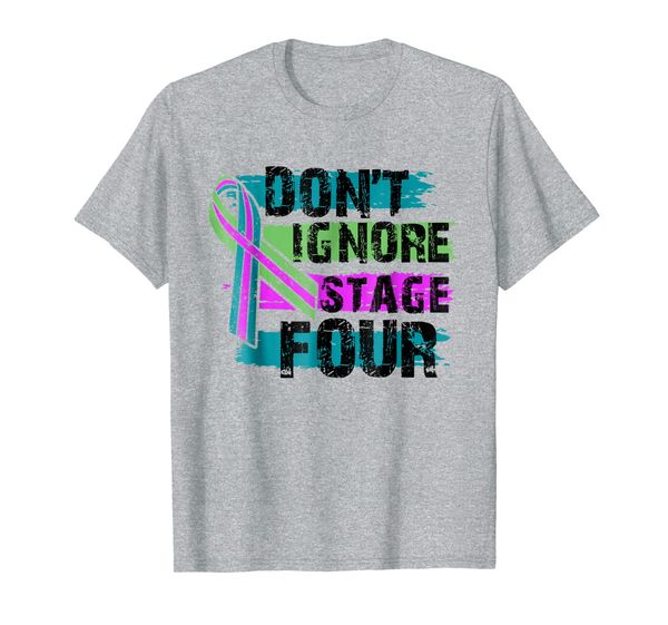 

metastatic breast cancer shirt for women men | stage four, White;black