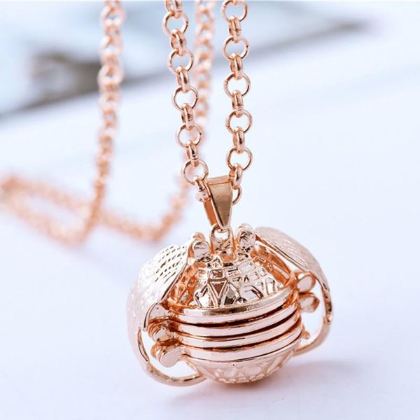 

party favor 2021 can open the po wing necklace multilayer pos box of pendant