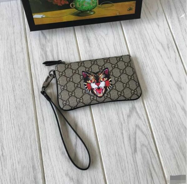 

key wallets brand purse designer wallet luxury holders 522866 long style chain coin pouches purse card women's cases purse leather, Black;red