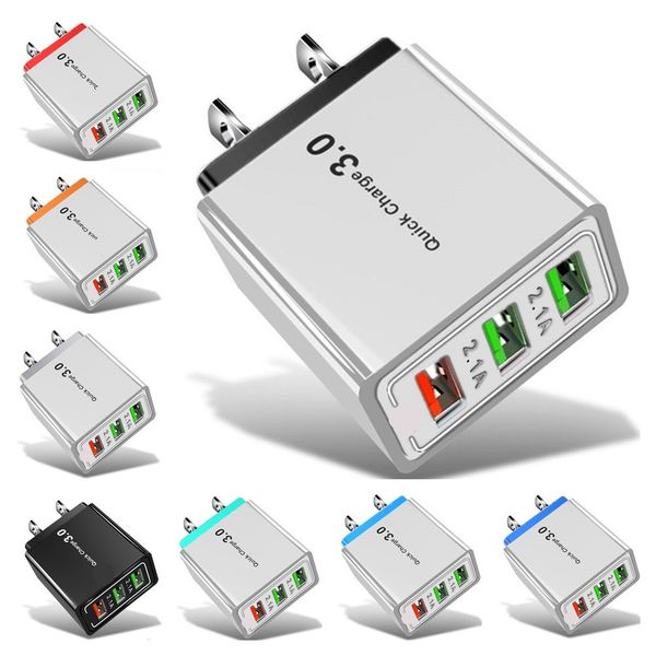 

qc 3.0 fast adaptive home charger adapter for samsung galaxy s8 s10 note 10 htc pc mp3