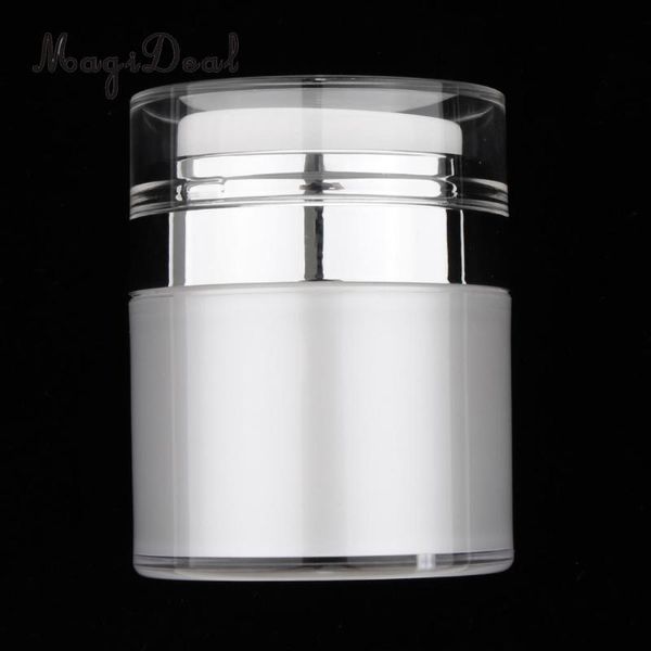 

empty acrylic face cream container makeup jars cosmetic pot skin care pump pressed for travel storage bottles &