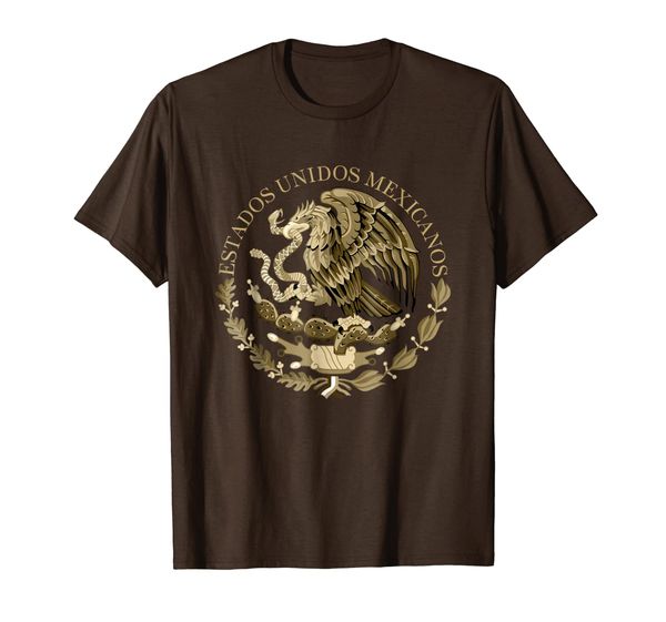 

Mexico Coat of Arms T-Shirt in Sepia, Mainly pictures