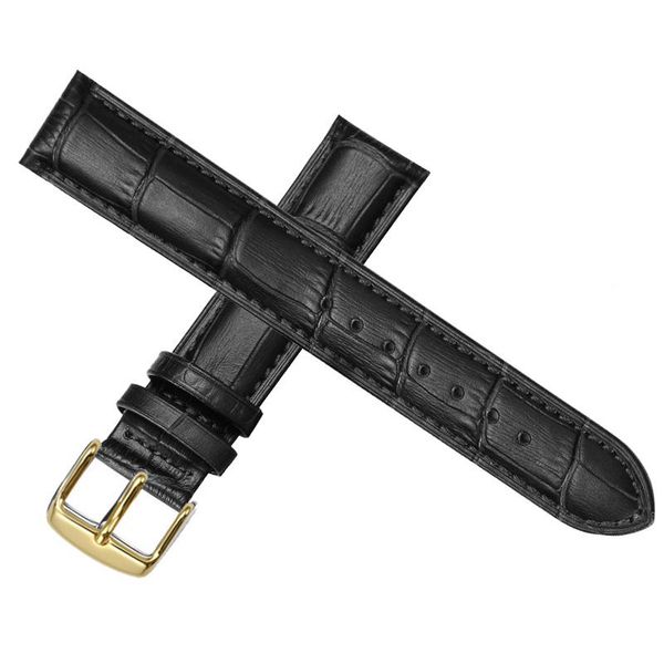 

watch bands 20mm leather strap 22mm band universal watchband for galaxy 42mm 46mm, Black;brown