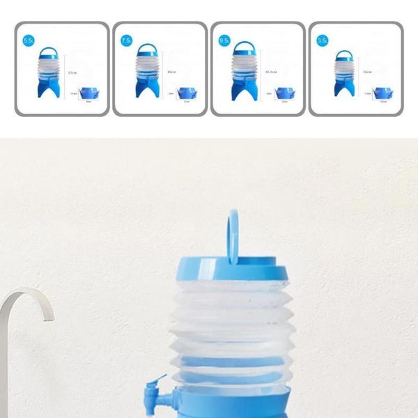 

water bottles easy cleaning lightweight outdoor collapsible bag for camping