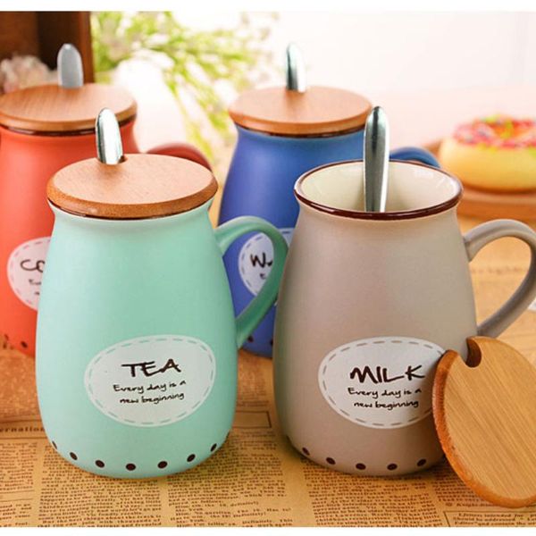 

mugs 500ml creative design breakfast milk coffee cup water cute mug girl gift