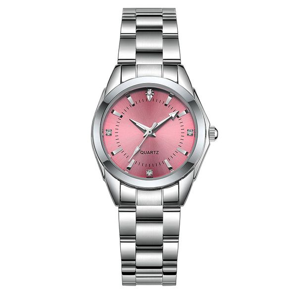

women watch simple dial bracelet 28mm ladies watches stainless steel strap boutique wristband fashion wristwatch business style montre, Silver