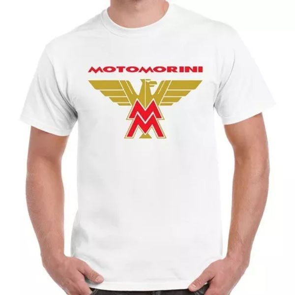 

moto morini motorcycle biker classic race logo ideal gift t shirt 2412, White;black