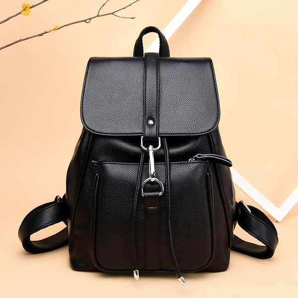 

womens backpack korean style 2021 new casual all-match mummy backpack travel bags large capacity womens backpack