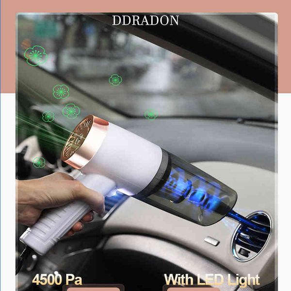 

car 4500pa cordless handheld mini cleaner interior home & computer cleaning wireless auto vacuum