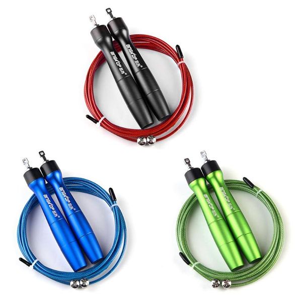 

meters steel wire skipping jump rope length adjustable fast speed exercise fitnesss workout equipment ropes