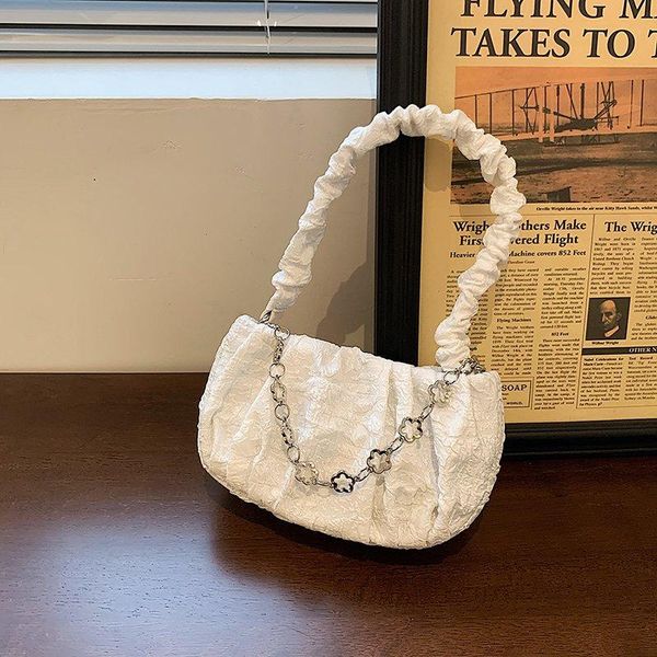 

evening bags small chain denim armpit 2021 rivet luxury trend shoulder bag for women handbags and purses