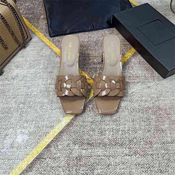 

summer new sandals woven high heeled slippers candy color flip flop thick 70% off factory store online sale, Black