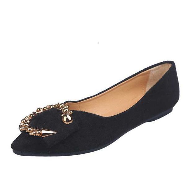 

dress shoes women apartments in mode tips from foot toe moccasins summer casual sheets zapatos mujer plus size 35-40 vo7r, Black