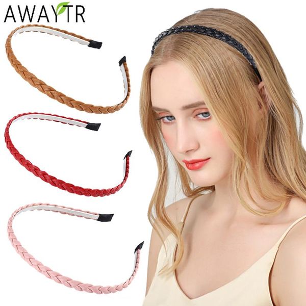

weave headbands for women hairbands braided thin bezel hair hoop bands daily fashion headdress girls accessories