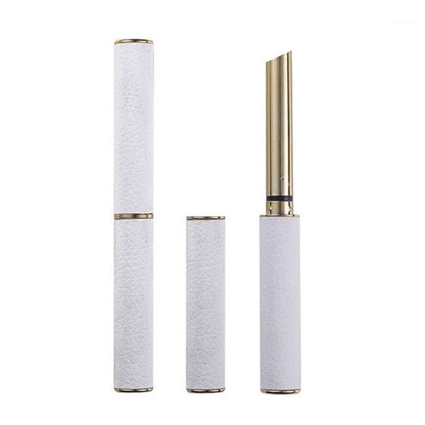 

storage bottles & jars elegant slim lip containers diy direct filling tubes white gold cosmetic container empty lipstick shell bottle