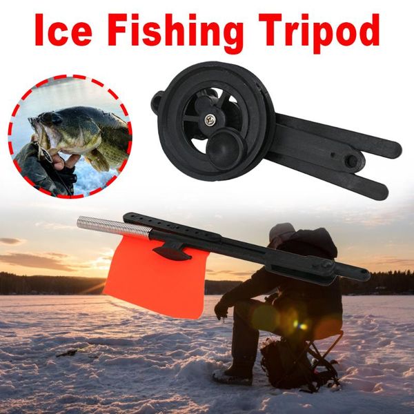 

ice fishing rod small triangle bracket folding supports stand for winter rods table camera tripod accessories boat