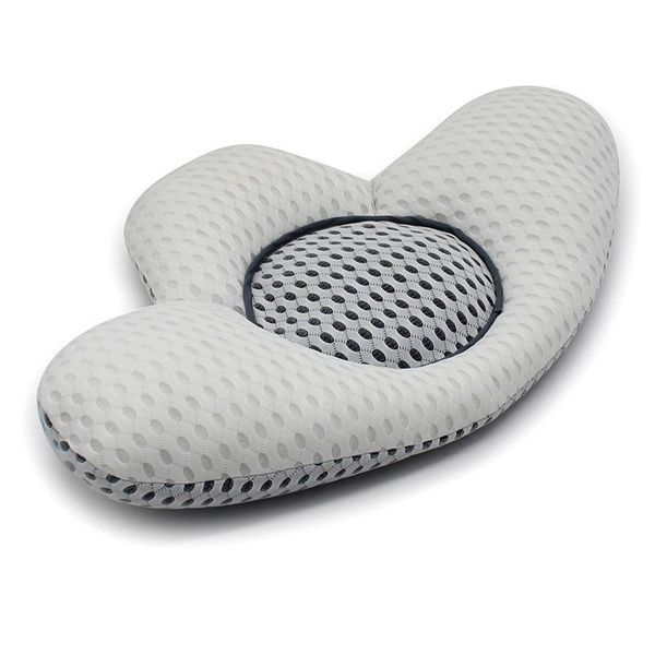 

pillow lumbar pad physiotherapy breathable support sleep ergonomic design waist 3d