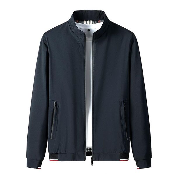 

men's jackets jacket autumn coat trend casual young and middle-aged business fashion korean slim thin, Black;brown