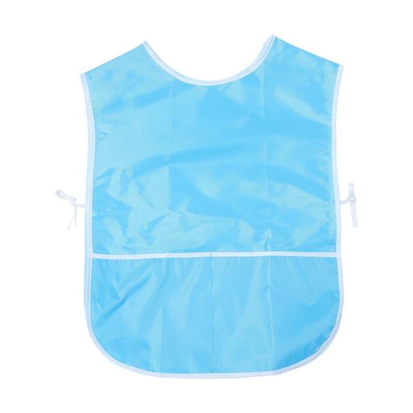 

aprons 1pc children's painting apron baby eating bib vest shape kindergarten smock