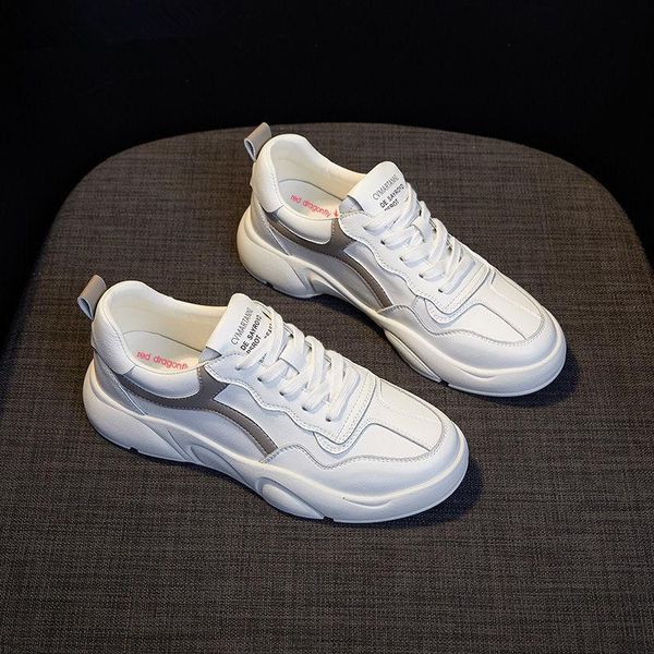 

boots little white shoes women's leisure spring and autumn sports board, Black