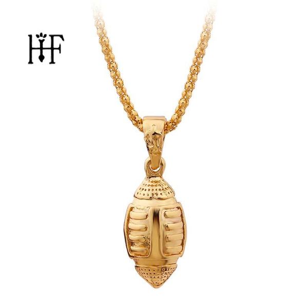 

pendant necklaces 2021 men's women's hip-hop rugby necklace gold color chain colar kolye steampunk 60 cm long, Silver