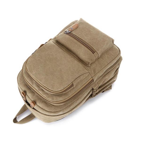 

backpack military canvas backpacks leisure travel 2021 large capacity men outdoor mountaineering bags h283