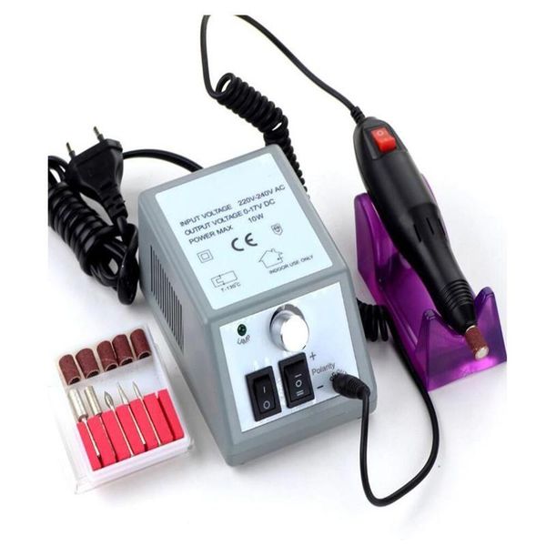 

nail art equipment drill bit set professional clippers manicure pedicure gel ring machine, Silver
