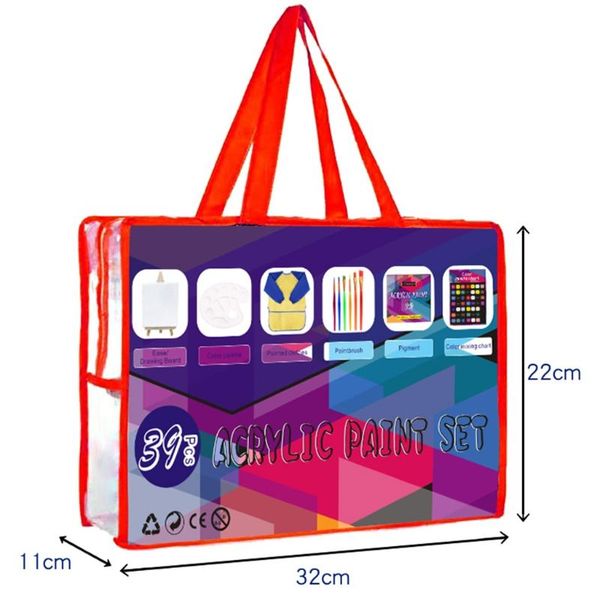 

gift sets 12ml diy 24 color aluminum tube acrylic paint hand-painted wall mural