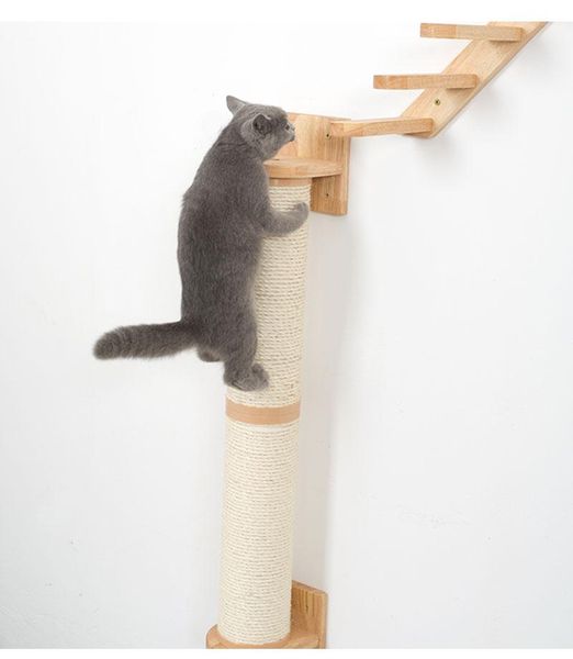 

cat furniture & scratchers climbing scratching post frame sisal tree pet