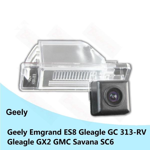 

car rear view cameras& parking sensors for geely emgrand es8 gleagle gc 313-rv gx2 savana sc6 plate lamp reverse backup camera