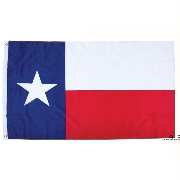 NewDirect Factory оптом 3x5fts 90x150см Соединенные Штаты Американских Техас Техасский государственный флаг Texas EWD5644