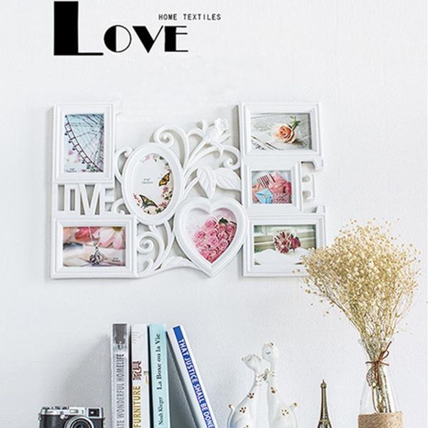 

frames and mouldings hollow family 3d po frame white rectangle love wall hanging diy art picture craft home decorative