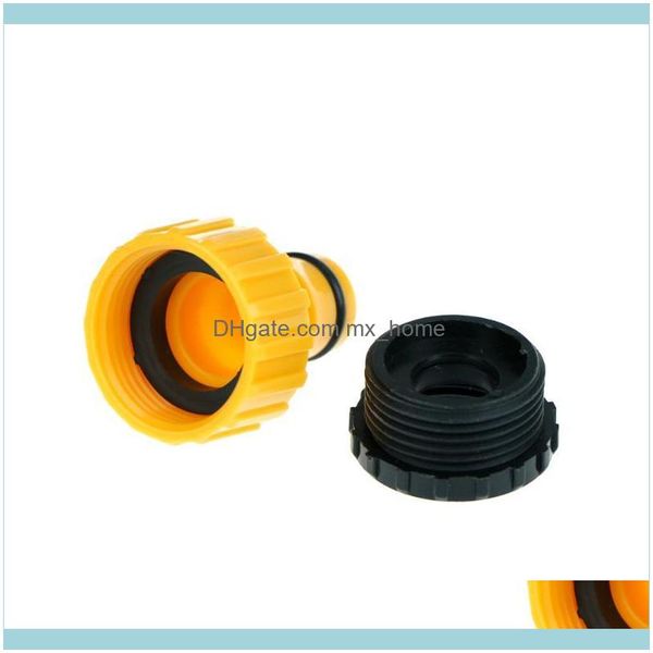 Equipamentos Suprimentos Pátio, Home Garden2PCs / Lote Conector de Mangueira de Torneira Padrão Lavagem Rápida Hine Canhões de Água e Um Gramado de Jardim Sprinkler