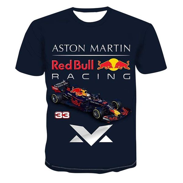 

men's t-shirts 2021 fashionable summer leisure comfortable 3d printed racing sportswear short-sleeved funny breathable cool t-shirt, White;black