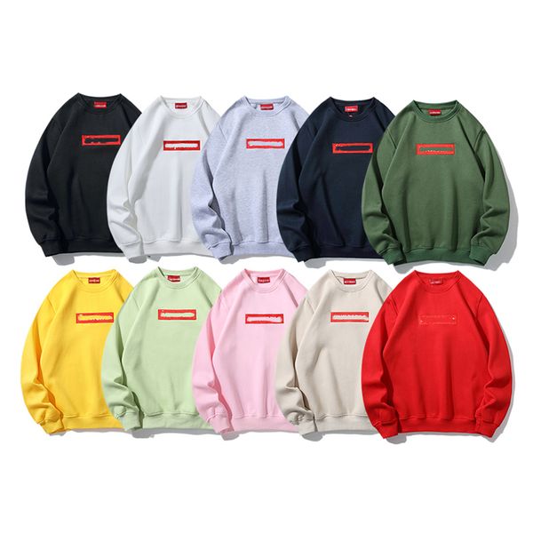 

the new sweatshirts shirt european fashion trend autumn and winter round neck long-sleeved sweater simple casual sports style p8230-1, Black