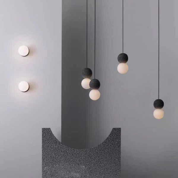 

pendant lamps luminaire rope restaurant led lights hanging lamp