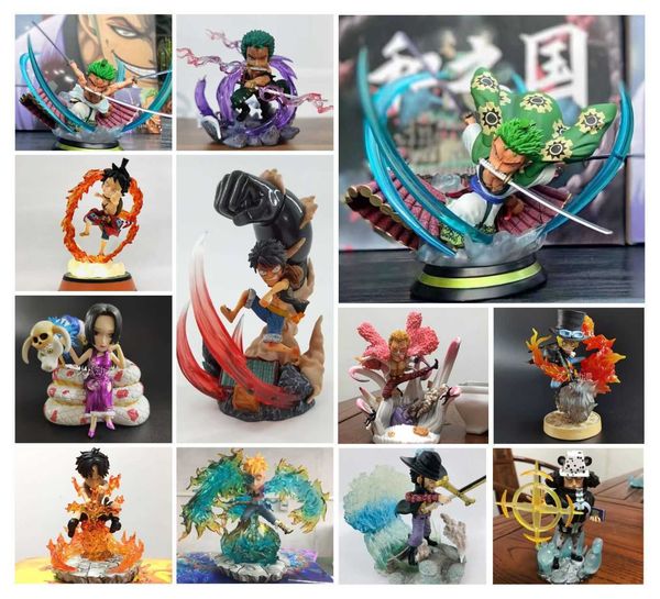 

pirate king q version of the scene: luffy solon empress tang eagle eye saab gk hand office accessories