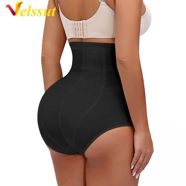 

velssut women faja colombianas adjustable belt shapewear underwear waist trainer body shaper tummy control panties slim briefs 211220, Black;white