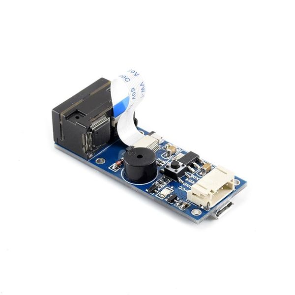 

integrated circuits qr code barcode recognition module scan serial communication uart interface embedded