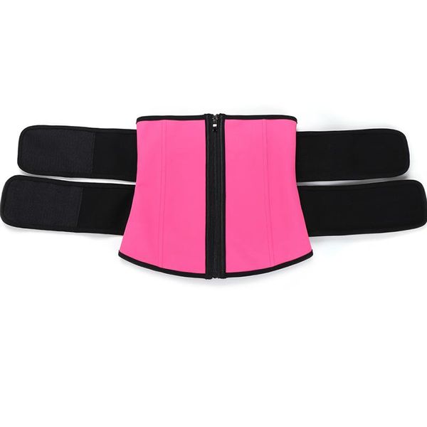 

women's shapers shaperwear waist trainer neoprene belt weight loss cincher body shaper tummy control strap slimming sweat fat burning c, Black;white