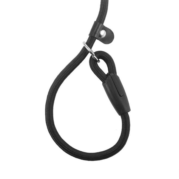 

dog collars & leashes round slip training walking lead collar puppy 140cm pet hauling cable leash rope adjustable nylon strap strong