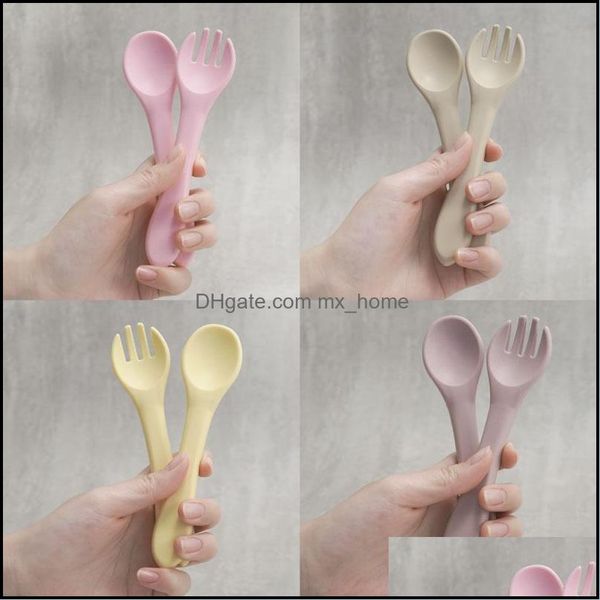 

new born baby products not fragile preschool investment pastel walkers biting oral care naughty spoon fork drop delivery 2021 other feeding