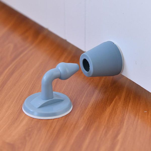 

door holder floor mounted wall protection crash pad collision proof cushion cabinet catch no drilling tpr self adhesive catches & clos close