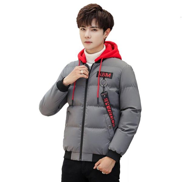 

& Arrival Sale Men's Down Parkas Hoodie Black Gray Jacket Winter Coat/Parka with