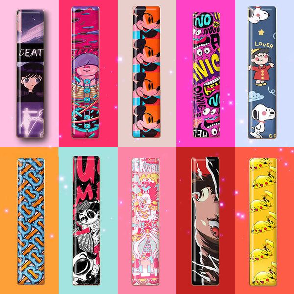 

ultra thin long usb electronic charging double-sided metal cigarette windproof mini lighter