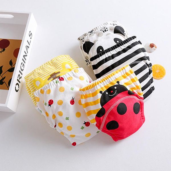 

cloth diapers baby cotton panties born reusable nappy girl underwear infant training pant boy washable diaper cartoon nappies