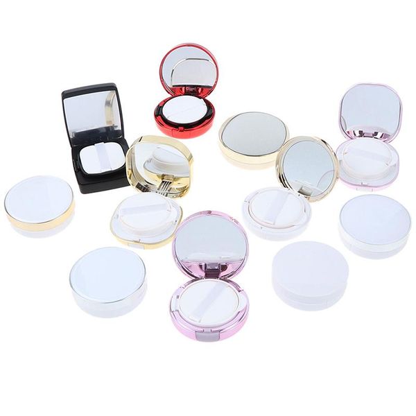 

1pcs empty air cushion puff box makeup powder case foundation bb cream sponge dispensing hold storage bottles & jars