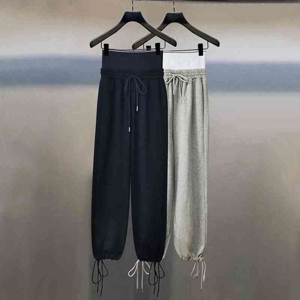 

women pants for mens drawstring relaxed homme man fashion loose clothes printed letters hip hop sweatpants i473, Black;white