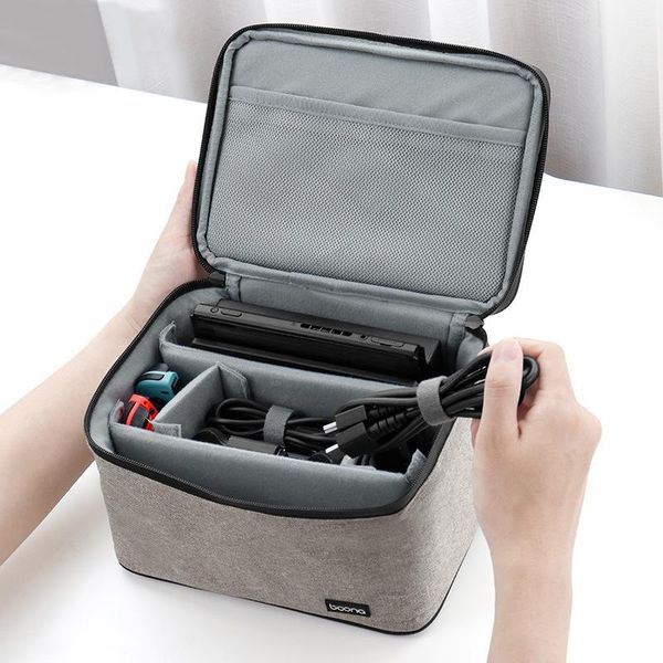 

storage bags large digital usb cables charger power battery wires zipper lock box pouch electronics gadgets package accessories