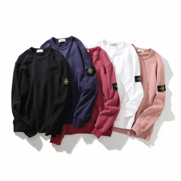 

stone / island trend men's s s-5xlsitongisland hooded sweater, Black